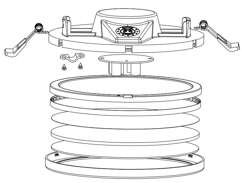 Color Changing Round Panel