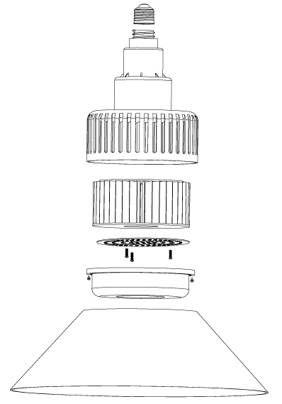 Bird nest lamp
